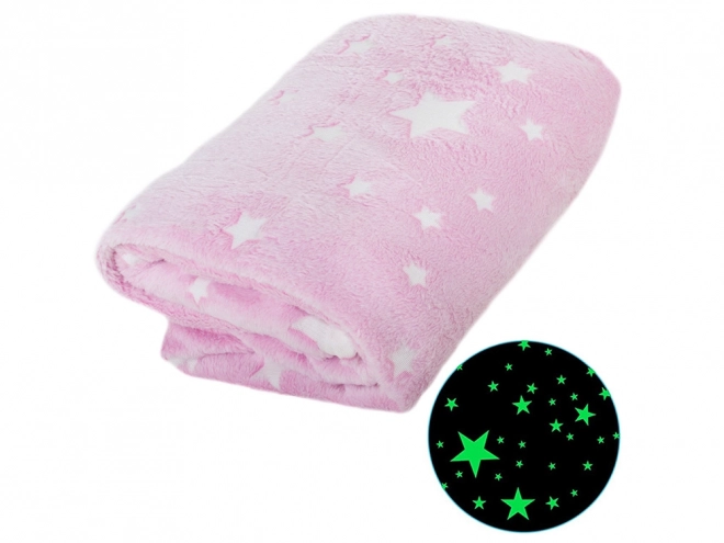 Deka s rukávy fleece teplá mikina župan neonový – růžová