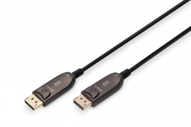 AOC DisplayPort 1.4 8K/60Hz UHD DP/DP M/M hybridní propojovací kabel černý – 20 m