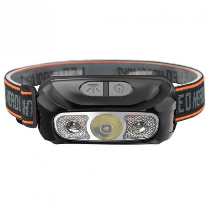 Vodotěsná LED čelovka s 6 režimy svícení