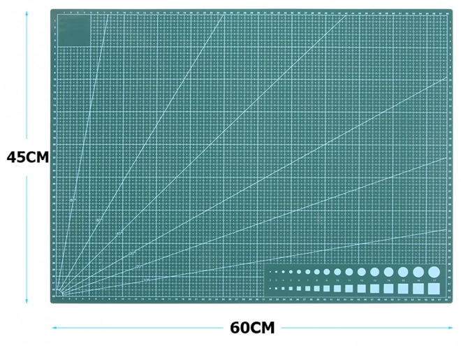 Samoregenerační oboustranná řezací podložka A2 60 × 45 cm
