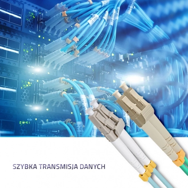 Optický kabel LC/UPC-LC/UPC | MM | 50/125 | OM3 | 3m