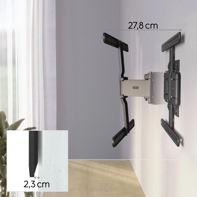 Ultra plochý držák LCD/LED 600x400 s plným pohybem