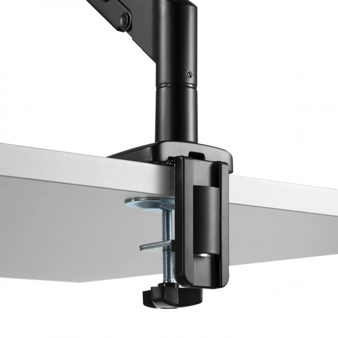 Ergonomické držák monitoru s plynovou pružinou černý