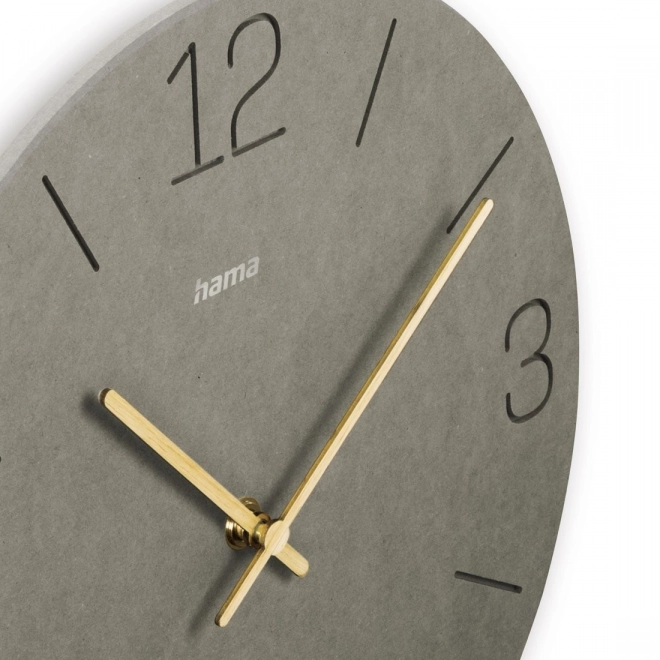 Nástěnné hodiny Crete 30 cm antracit