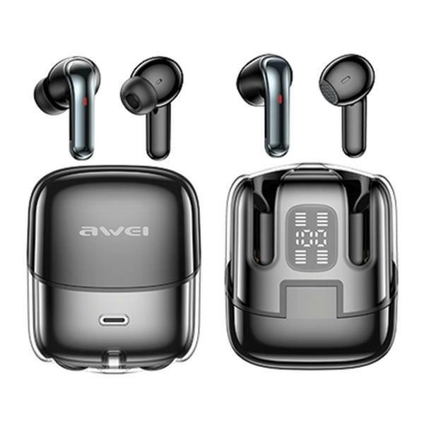 Duální sluchátka do uší a přes uši 2 v 1 s technologií Bluetooth 5.3 TWS T79 ENC