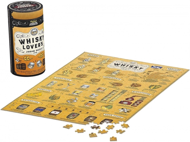 Ridley's Games Puzzle pro milovníky whisky 500 dílků
