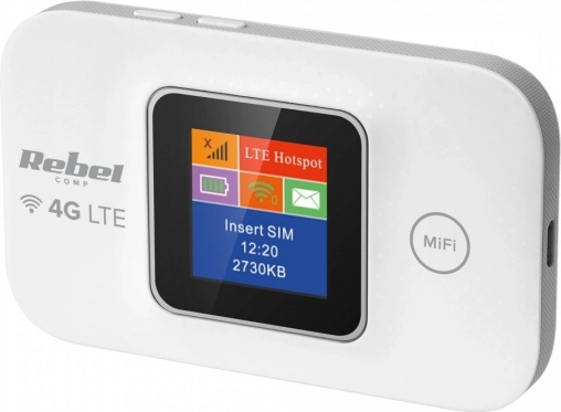Rebel 4G LTE Přenosný Wi-Fi Router