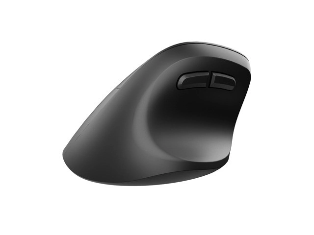 Crake 2 2400 DPI Bluetooth 5.2 + 2,4GHz bezdrátová myš pro leváky Černá