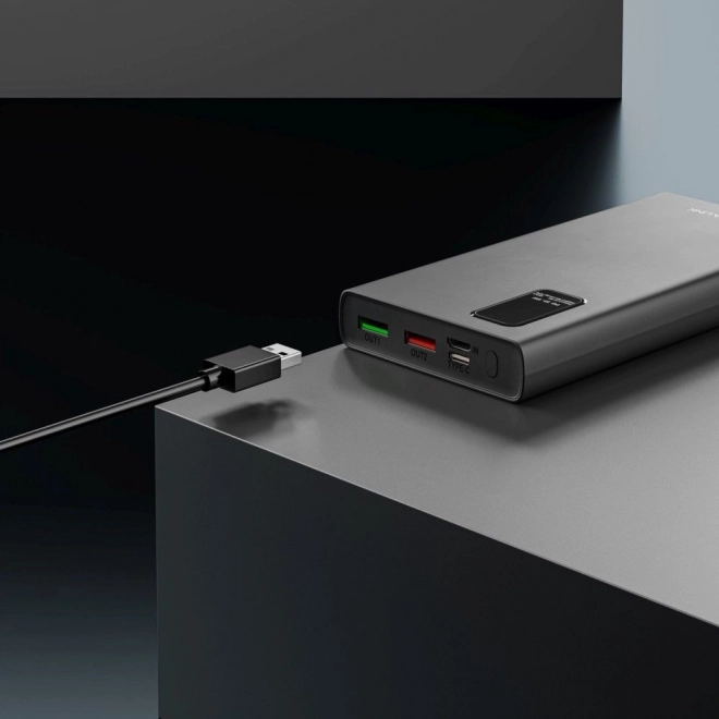 Power bank Extralink 10000 mAh rychlé nabíjení USB-C černý