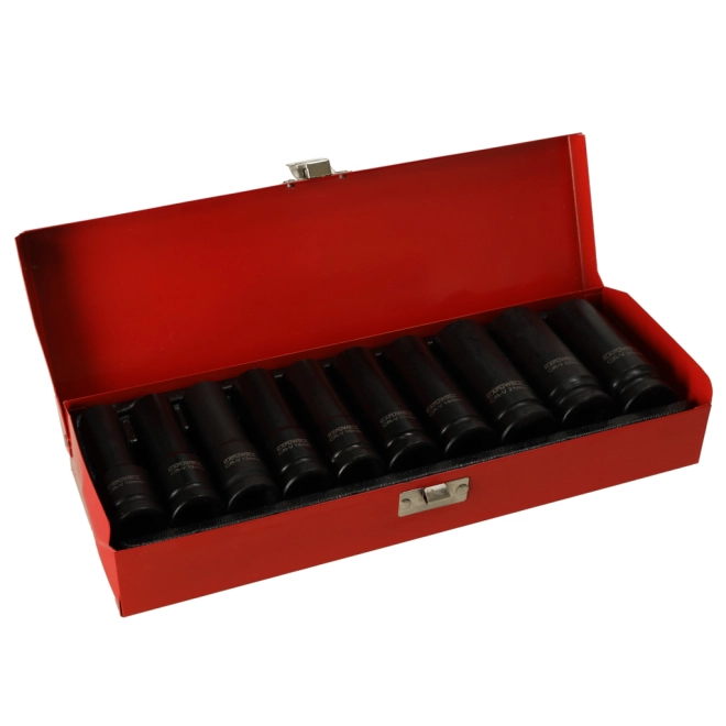 10 dlouhých rázových nástavců 10–24 mm