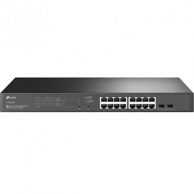 Přepínač TP-Link Smart JetStream s 18 porty (16x PoE+)