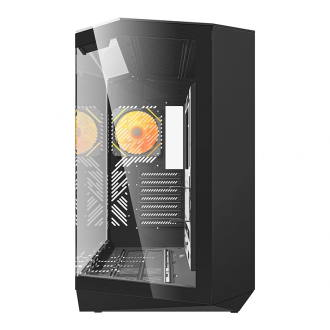 Počítačová skříň Darkflash DY470 černá