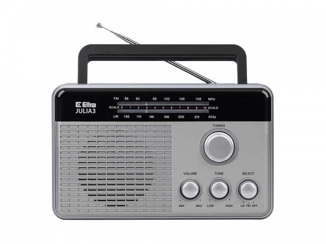Radio Julia 3 stříbrná