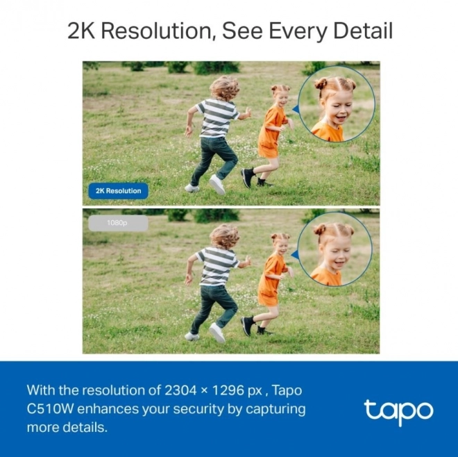 Venkovní otočná kamera Tapo C510W