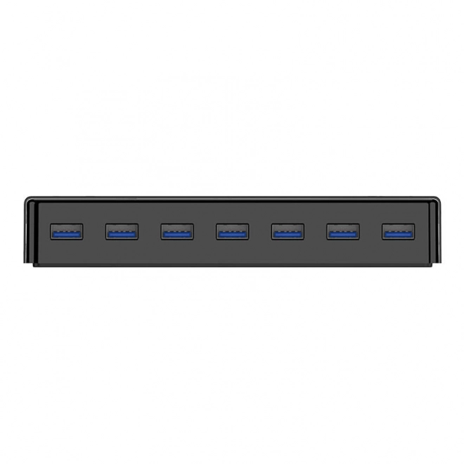 Orico rozbočovač USB 3.0 (7 portů, černý)