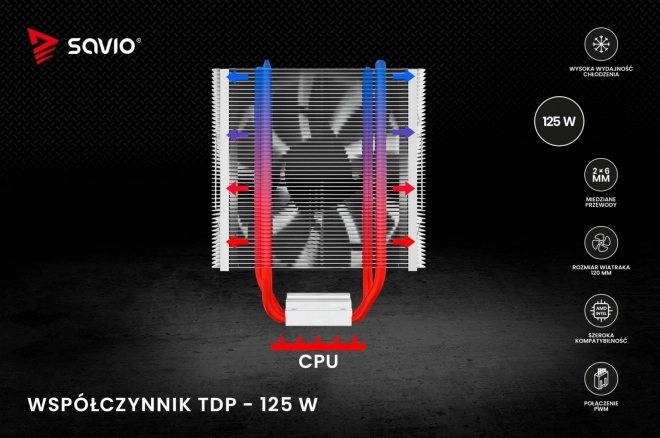 Chladič Procesoru Savio Frost X2