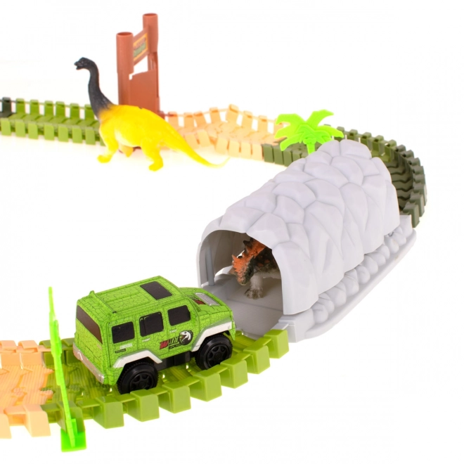 Dinosaří autodráha se 228 díly