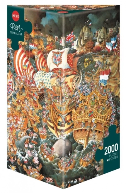 Puzzle Bitva u Trafalgaru 2000 dílků od HEYE
