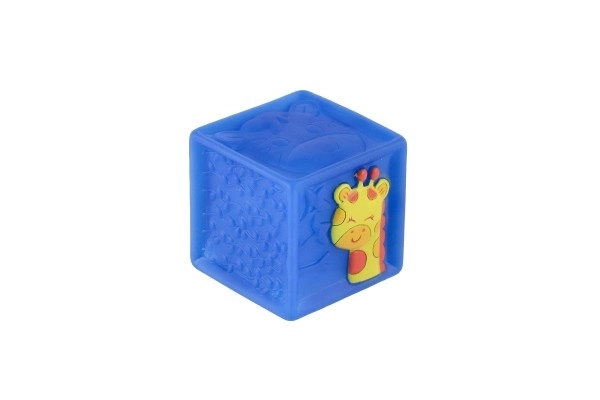 Měkké gumové kostky pro děti - 9 kusů