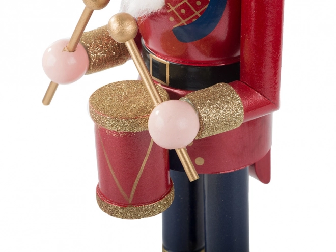 Dřevěný louskáček dekorativní vánoční figurka
