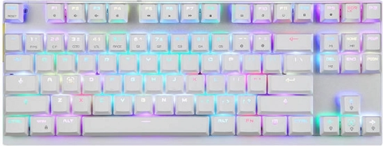 Kompaktní TKL rozložení pro více místa na stole