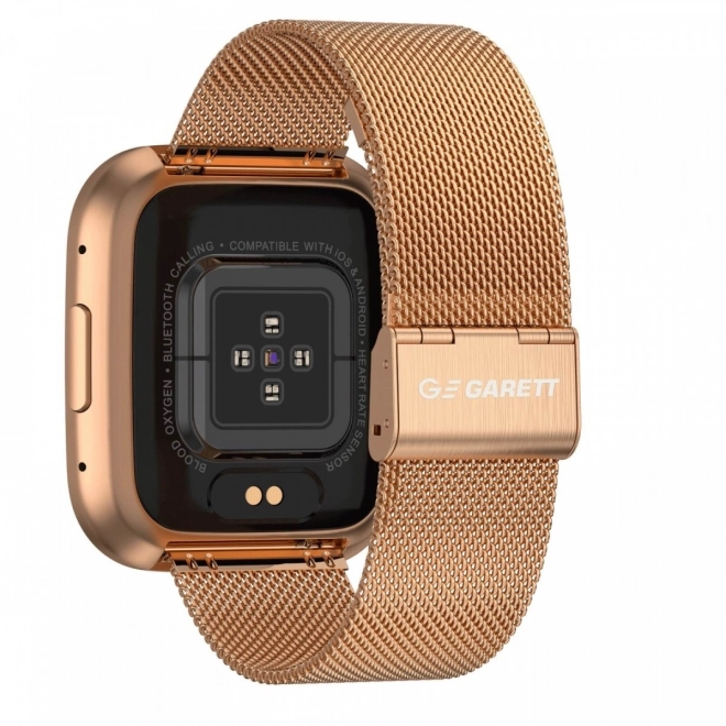 Smartwatch Garett Styl Zlatý ocelový
