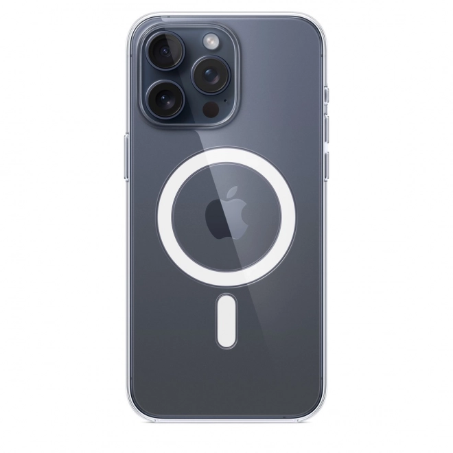 Pouzdro MagSafe pro iPhone 15 Pro Max - průhledné