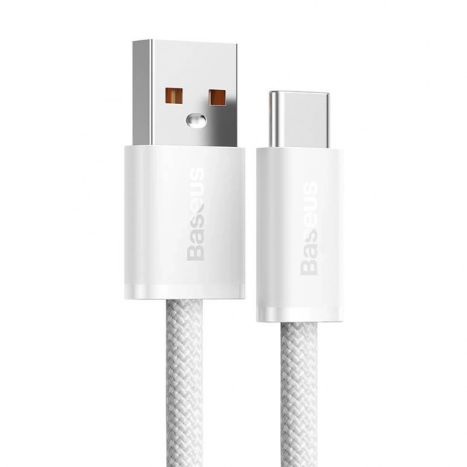 Kabel USB na USB-C Baseus řady Dynamic, 100 W, 1 m (bílý)