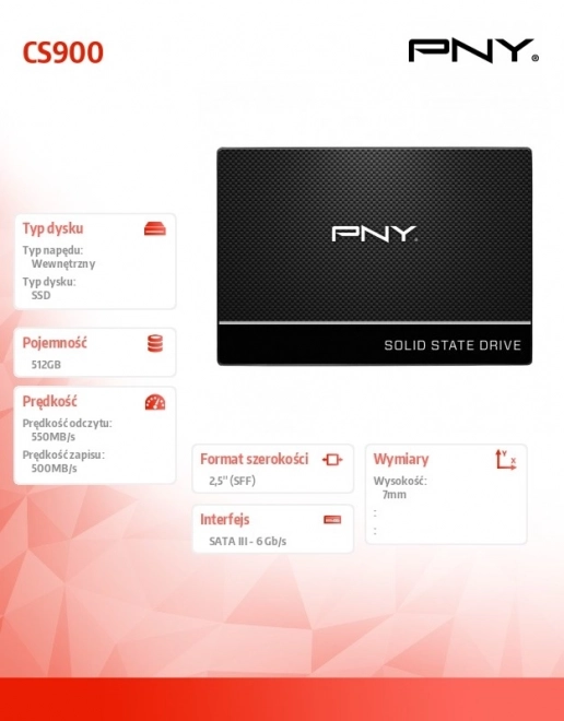 SSD disk 512 GB