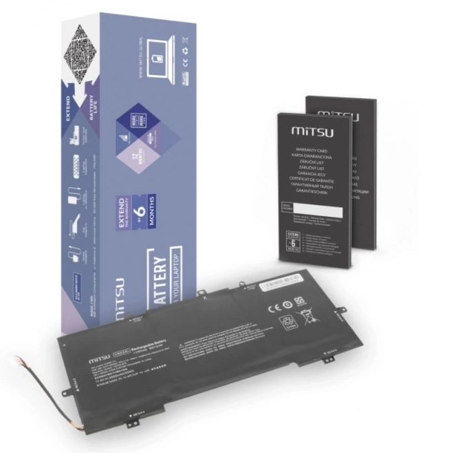 Baterie pro HP Envy 13-D 3500 mAh (40 Wh) 11,4 V