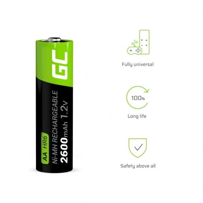 Nabíjecí články AA R6 2600mAh 16 kusů