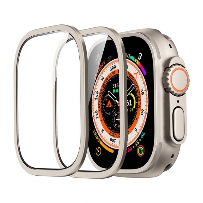 Ochranný set pro Apple Watch Ultra ESR 49mm (pouzdro + sklo) (titan)