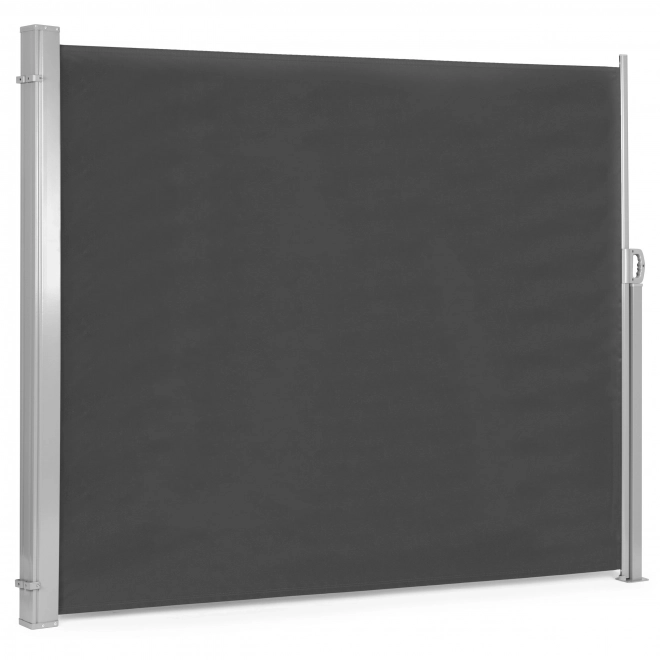 Skládací boční markýza 350x180 cm pro zahradu nebo terasu antracit