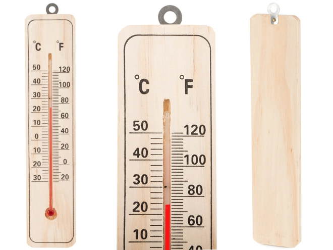 Přehledná duální stupnice °C/°F