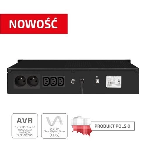 UPS Eco Pro 1000 AVR CDS 19" 2U