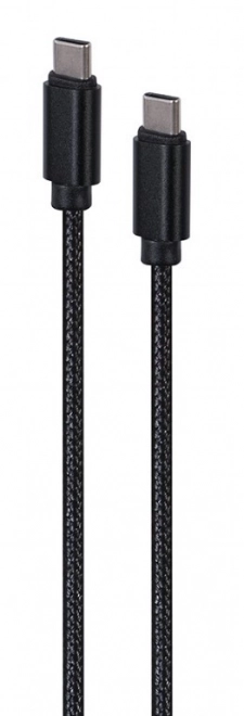 Kabel USB C do USB C 1.8m černý
