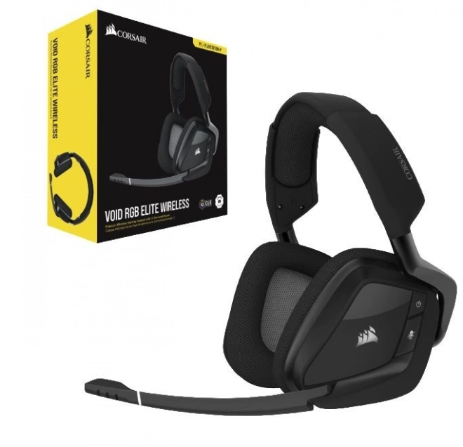 Bezdrátová sluchátka Void RGB Elite Carbon
