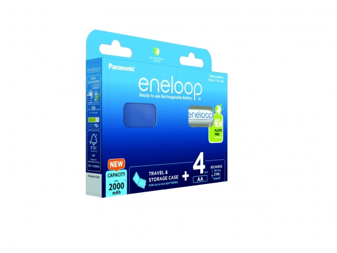 Nabíjecí baterie Eneloop AA 2000 mAh 4 ks krabice