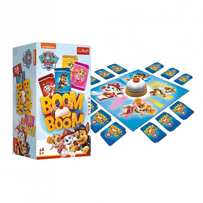 Boom Boom Tlapková patrola/Paw Patrol společenská hra  v krabici 14x26x10cm