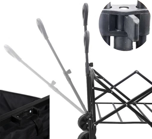 Výsuvná a ergonomická rukojeť s aretací