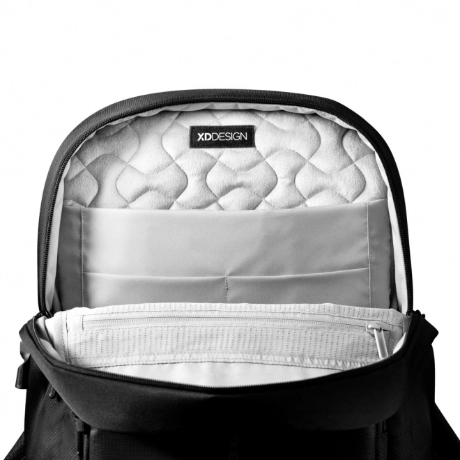 Městský batoh XD DESIGN Soft Daypack – černý, na 16'' notebook