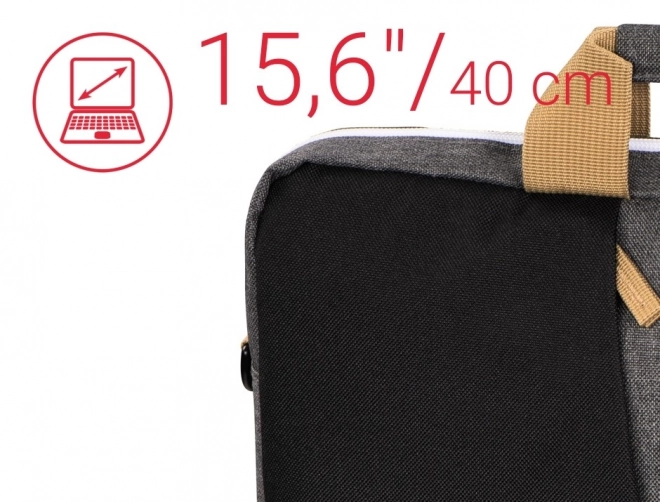 Taška na notebook Florenz 15,6 palců černá/šedá