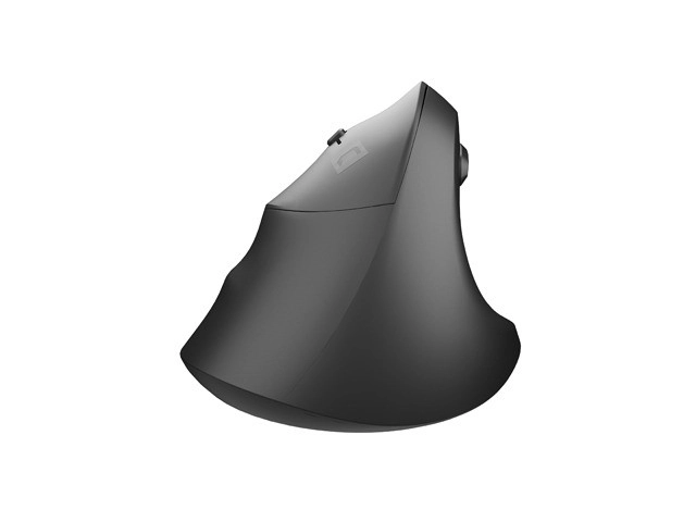 Crake 2 2400 DPI Bluetooth 5.2 + 2,4GHz bezdrátová myš pro leváky Černá