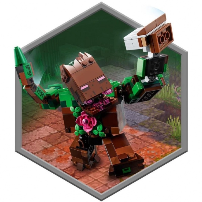 Lego Minecraft Džunglová obluda