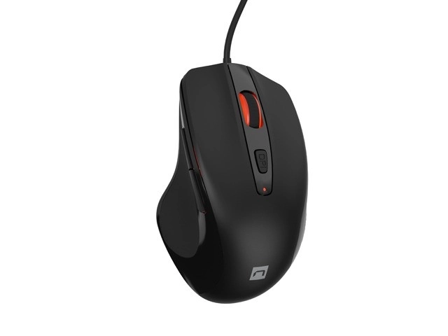 Myš Pigeon 2 4000 DPI 1,8 m černá