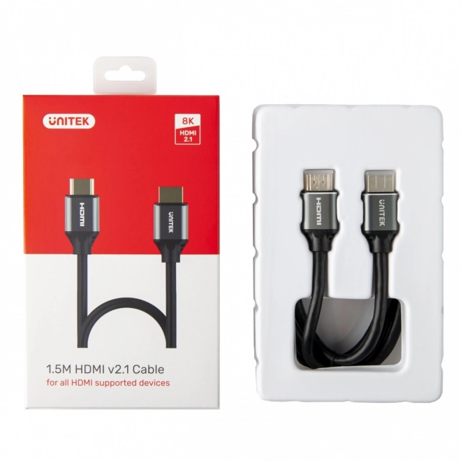 HDMI kabel Unitek 5m v2.1 8K 120Hz UHD