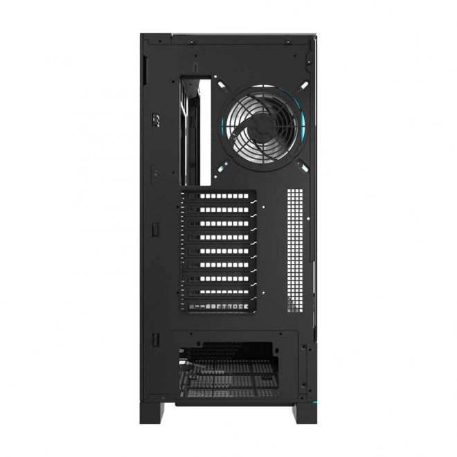 Počítačová skříň Darkflash DY450L PRO s ventilátorem (černá)