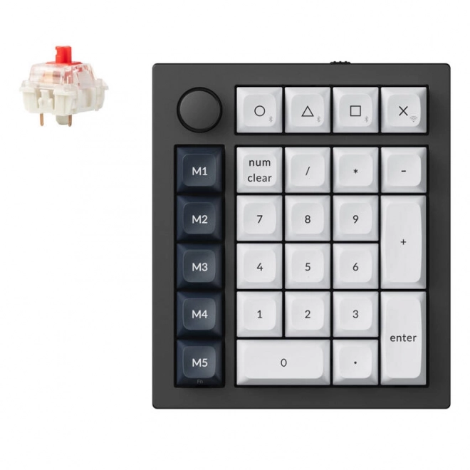 Numerická klávesnice Keychron Q0 Max RGB s otočným ovladačem