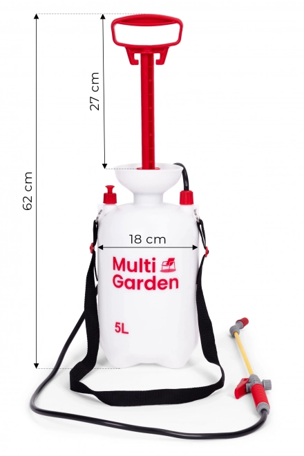 Ruční tlakový postřikovač zahradní MultiGarden 5L