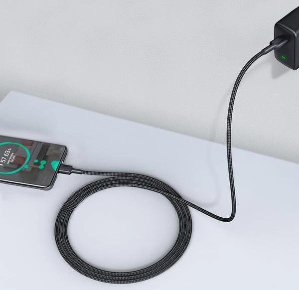 CB-CD45 nylonový kabel USB C - USB C | 0,9 m | 3A | 60W PD | 20V